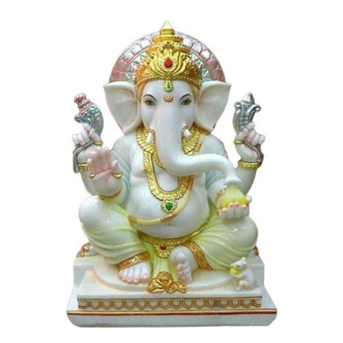 Handcrafted Marble ganesh murti