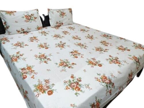 Shrink Resistant Pure Cotton Double Bedsheets