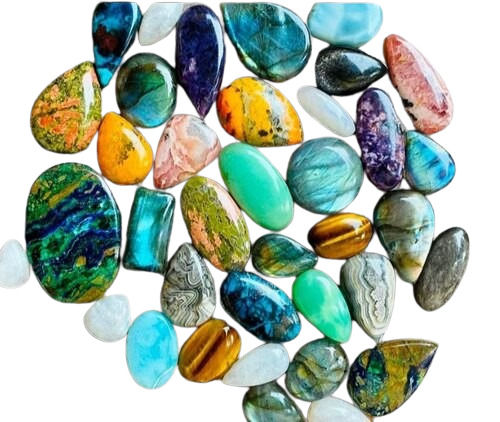 Semi Precious Cut Stones 