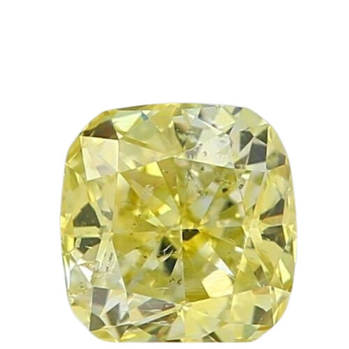 Attractive Designe Vivid Yellow Diamond