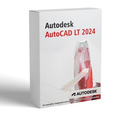 2024 Singal-User Autodesk AutoCad LT ELD Software