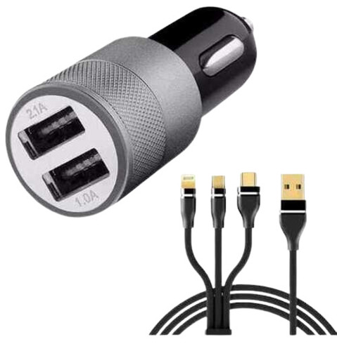 Long Lasting Car Mobile USB Charger 