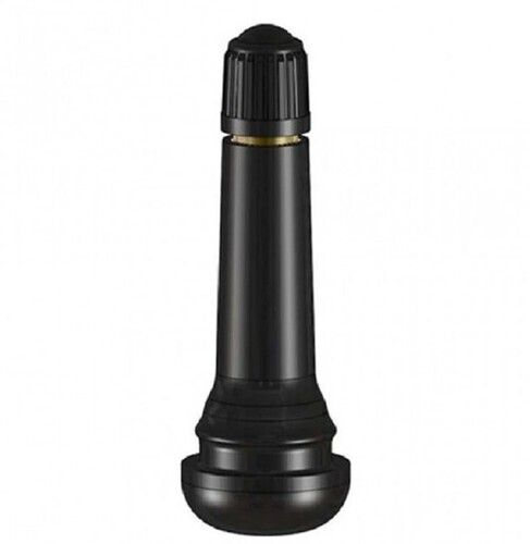 Black Color Round Shape Tubeless Tyre Valves