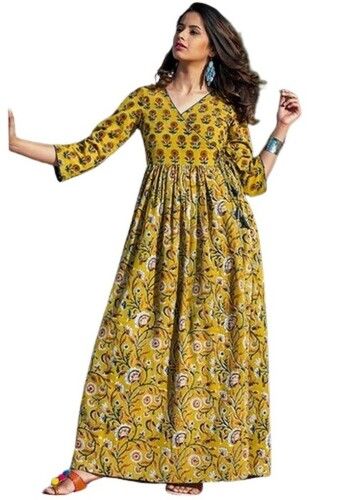 Angrakha Style Kurti