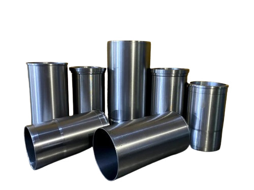 Silver Color Cast Iron Material Diesel Engine Cylinder Liner