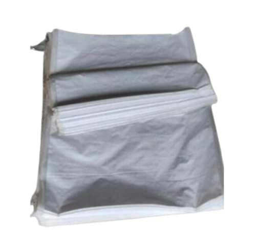 Easy to Carry Rectangular Single Compartment Reusable Plain HDPE Woven Bags