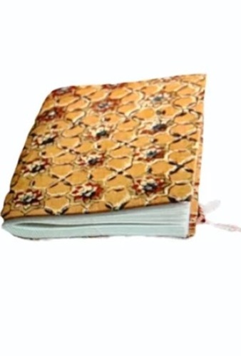 Multi Color Cotton Printed Handmade Paper Diary