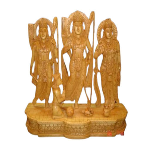 Ram Darbar Statue - Premium Quality Wood, Multisizes, Multicolors | Eco-Friendly, Easy To Clean, Polished Finish