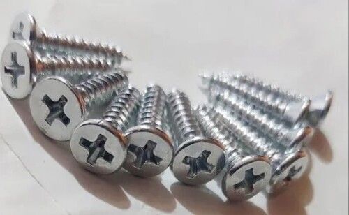 Silver Color Hot Dip Galvanized Screw Coating Metal Screw