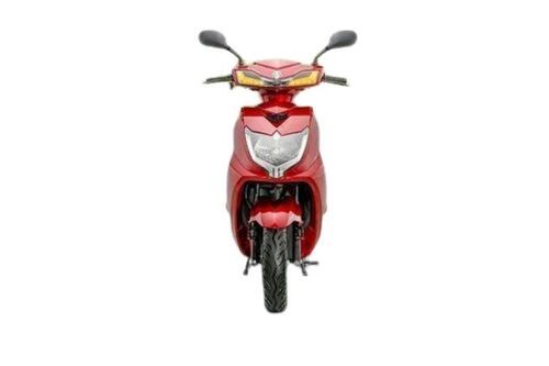 Fast Working Red Electric Evtric Scooty