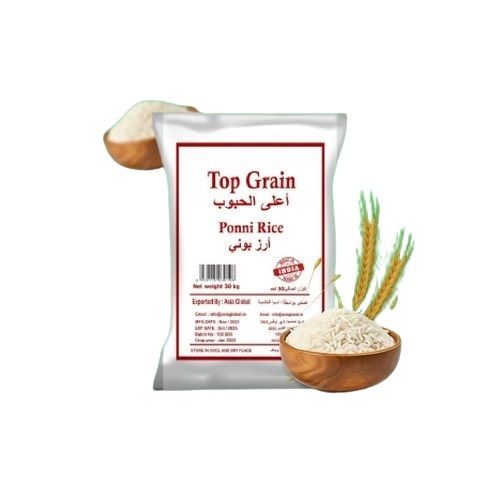 Common White Medium Grain Ponni Rice