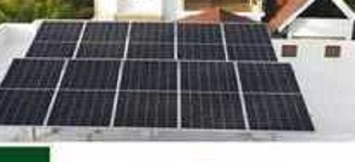 Rooftop Solar Power Panel - Various Sizes Available, Dark Blue Finish | Hassle-Free Functionality, Low Maintenance, Quality Tested