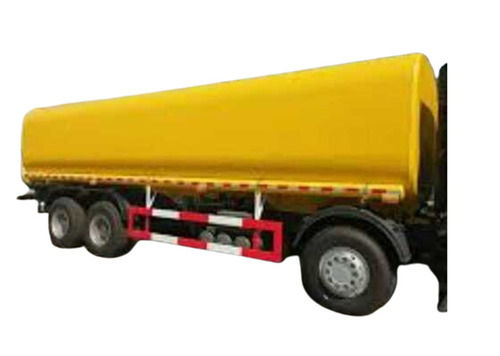 Large Storage Capacity Polished Finish Corrosion Resistant Metal Body Water Tanker Trailer