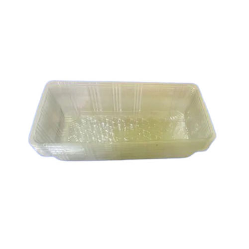 Light Weighted Portable Rectangular Crack Resistant PVC Biscuit Blister Packaging Tray