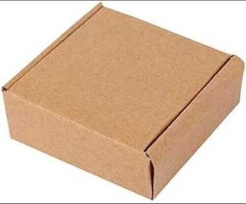 Brown Square Pizza Packaging Box