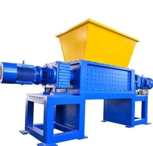 Cross-Cut Aluminum Steel Scrap Shredder Machine