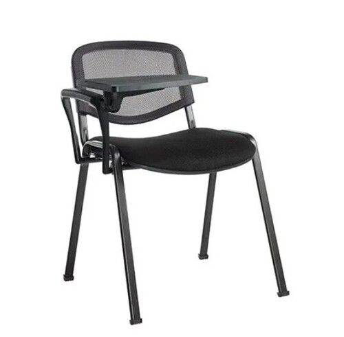 Black Color Mild Steel Material Writing Chair For Student