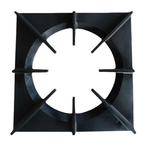 Iron Black Heavy Square Pan Support