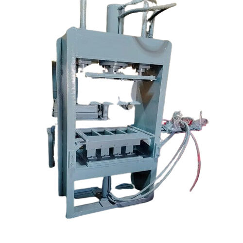 Manual Paver Hydraulic Press 4 Brick Making Machine