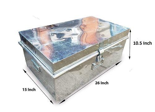 MANGLAM STAINLESS STEEL TRUNK BOX