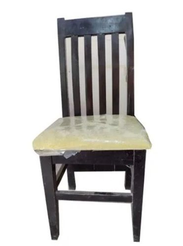 Brown Color Teak Wood Wooden Dining Chair With Armrest