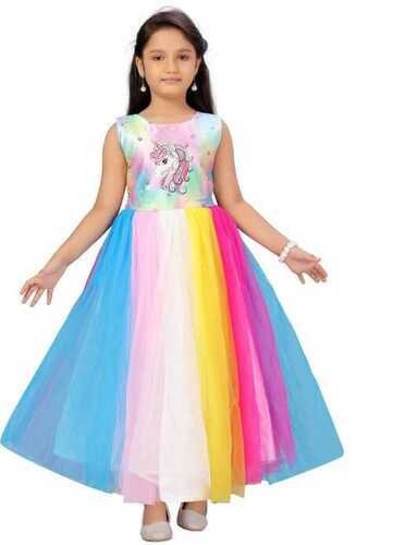 Party Wear Girls Long Gown