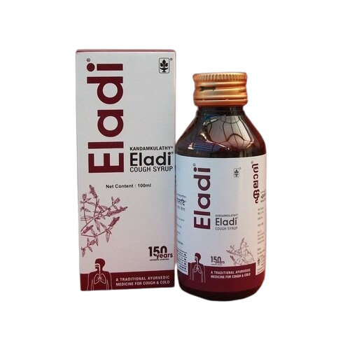 Ayurvedic Liquid Eladi Cough Syrup