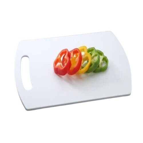 Light Weighted Portable Rectangular Plain Crack Resistant Plastic Vegetables Chopping Board