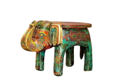 Decorative Wooden Elephant