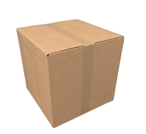 Eco-Friendly Disposable Corrugated Boxes - Lightweight, Moisture Resistant | Brown, Square, Biodegradable, Recyclable, Glossy Finish, Customized Size for Various Uses