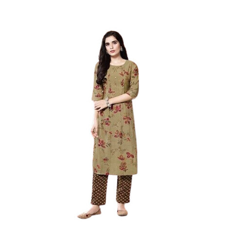 Cotton Designer Kurti - Long Sleeve Available in Various Colors | Fashionable Chic Intricate Detailing Comfortable Fit for All Occasions