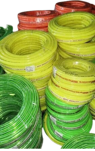 Green Garden Pipe - Durable PVC Material, Various Lengths & Diameters, Round Shape, Weather & UV Resistant, Flexible & Kink-Resistant, Lightweight