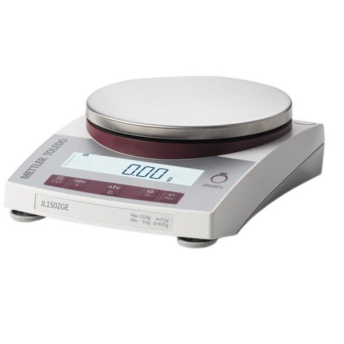 Digital Jewellery Weighing Machine 1500 Gm X 10 Mg - Color: Grey