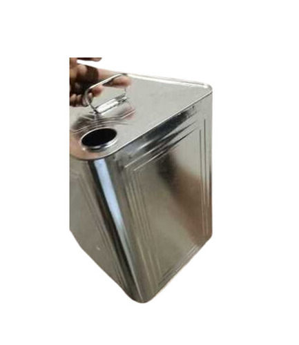 Rectangular Polished Finish Corrosion Resistant Leak Resistant Edible Oil Empty Tin Containers