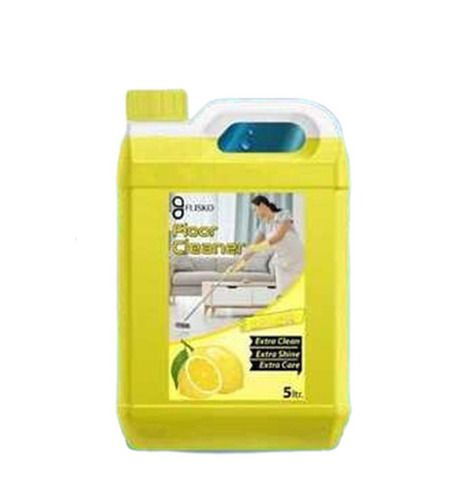 Daily Usable Lemon Fragrance Yellow Liquid Floor Cleaner for Kills 99.9 Percent of Germs and Bacteria Instantly