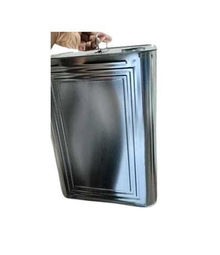 Rectangular Polished Finish Corrosion Resistant Leak Resistant Edible Oil Empty Tin Containers