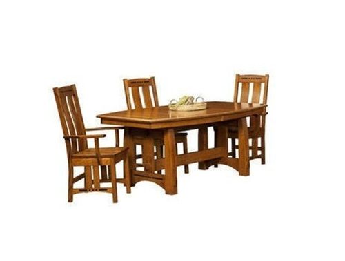 Wooden Dining Table Set - Standard Size, Modern Appearance, Handmade Wooden Chairs | Affordable Quality Indoor Furniture