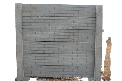 Boundary Wall - Solid Rectangular Structure | Fire Resistant Crack Resistant Easy to Fit for Partition Applications
