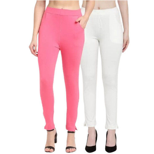 High Waist Cotton Lycra Leggings