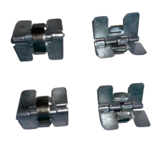 Jewellery Box Hinge - Metal, Modern Black Finish | Durable, Rust Proof, Fine Finished, Perfect Strength for Jewellery Box Fittings