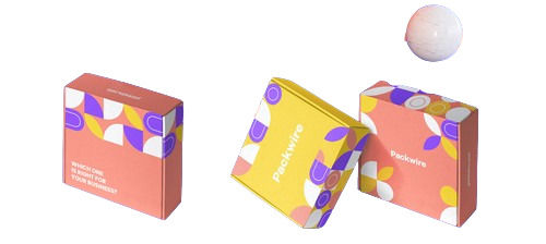 Multi Color Square Shape Offset Printing Boxes