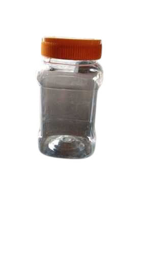Transparent Square Pet Jar