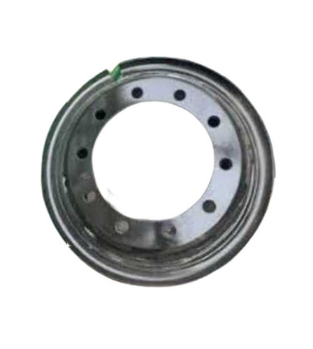 High Strength Metal Wheel Rims - 10 Hole Round Shape, Lightweight and Easy to Install, Polished Black Finish