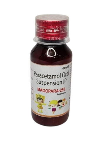 100 Percent Purity Medicine Grade Pharmaceutical Sugar Free Paracetamol Oral Suspension