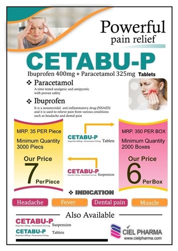 Cetabu-P Paracetamol Tablets