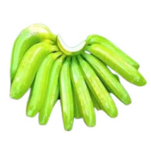 Rich In Taste Fresh Green Banana - Size: 7 inches, Color: Green | A Grade Natural Bananas for Human Consumption & Food Processing