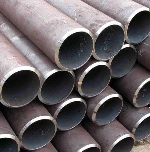 Grey Color Mill Finished Round Mild Steel Seamless Pipe