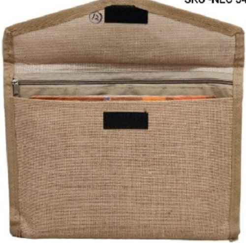 A4 Jute Document pouch