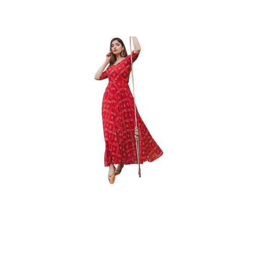 Bandhej Kurtis By Abc Pvt. Ltd.