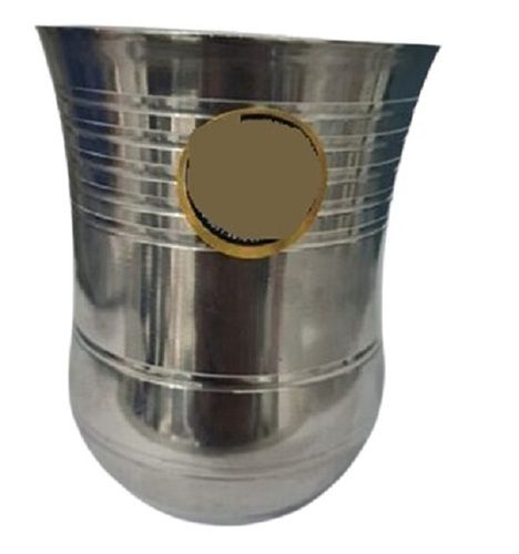 Stainless Steel Ringer Drinking Water Glass